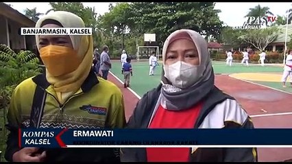 Seleksi Atlet Karateka Kompetisi Olahraga Siswa Nasional Tingkat Banjarmasin Tengah Digelar