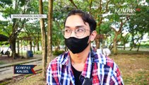 Abai Prokes, Anak-anak dan Orangtua Ramai Bermain di Taman Kamboja Tanpa Kenakan Masker