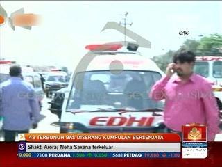 43 terbunuh bas diserang kumpulan bersenjata