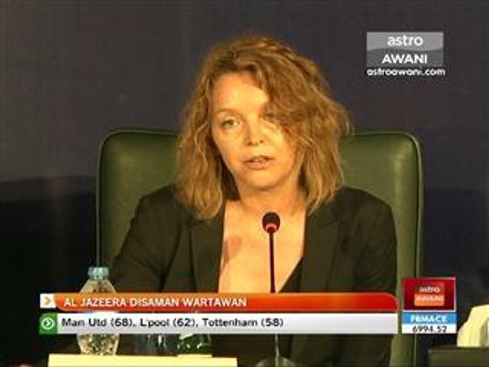Al Jazeera disaman wartawan