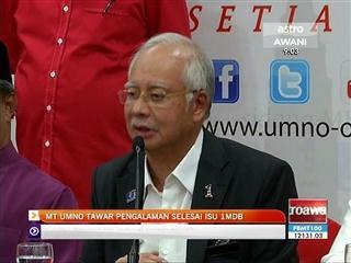 MT UMNO tawar pengalaman selesai isu 1MDB