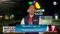 Reportero confunde nombres de televisoras rivales durante transmisión en vivo