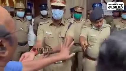 அதிமுக முன்னாள் அமைச்சர் ஜெயக்குமார் கைது; வைரல் வீடியோ