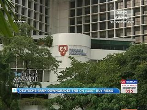 Deutsche Bank downgrades TNB on asset buy risks
