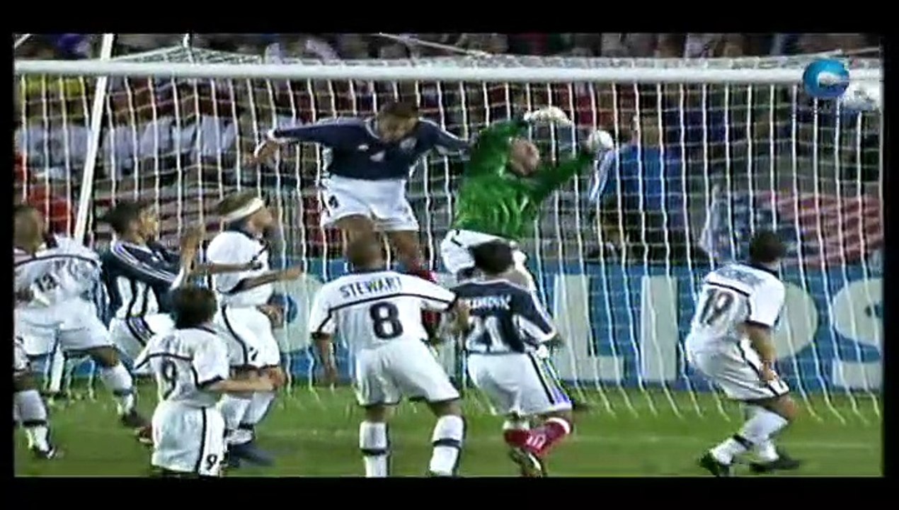 الشوط الثاني مباراة يوغوسلافيا و امريكا 1-0 كاس العالم 1998