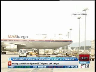 MASkargo akan hentikan penerbangan kargo ke Frankfurt