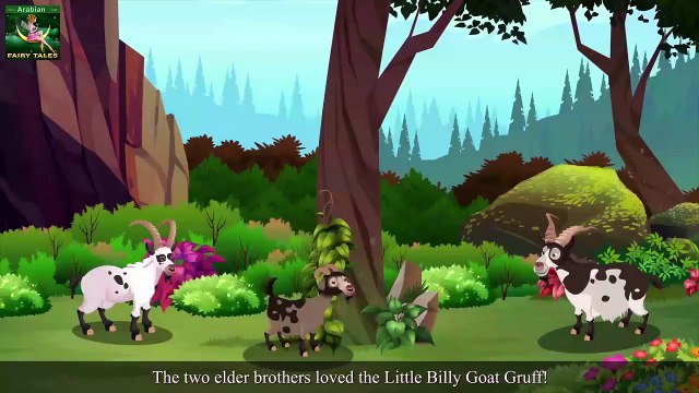 ثلاثة بيلي ماعز - Three Billy Goats in Arabic - Arabian Fairy Tales