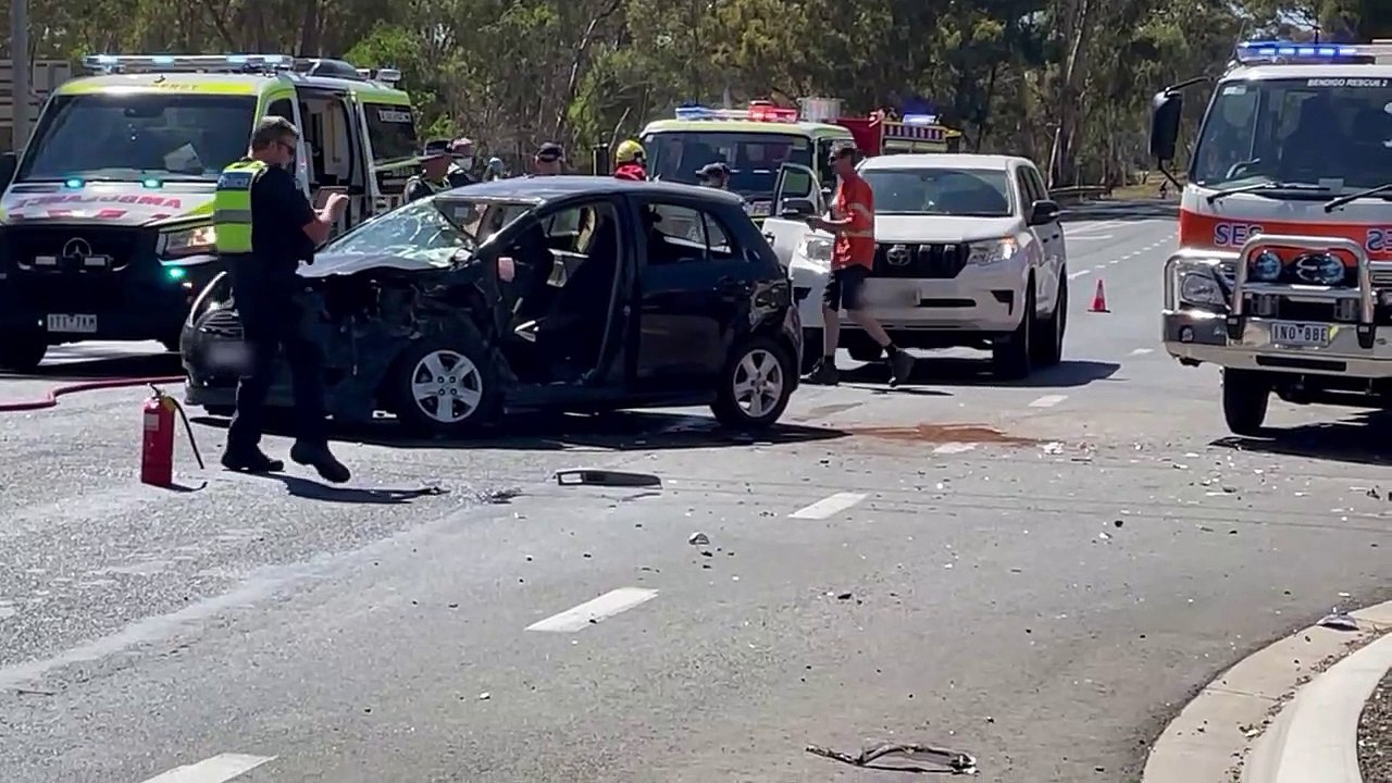 Emergency services respond to Maiden Gully crash | Feb 2022 | Bendigo Advertiser