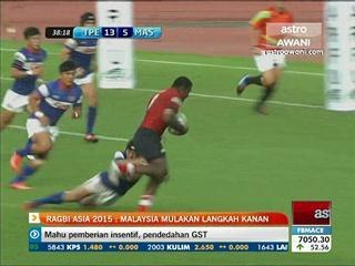 Ragbi Asia 2015: Malaysia mulakan langkah kanan