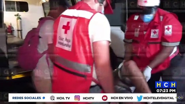 Fuerte accidente vial deja un motociclista gravemente herido en la capital