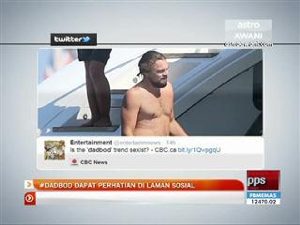 #DadBod dapat perhatian di laman sosial
