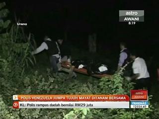 Polis Venezuela jumpa tujuh mayat ditanam bersama