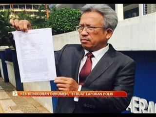 Kes kebocoran dokumen: TH buat laporan polis