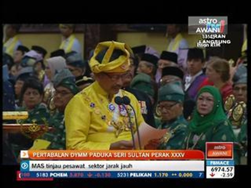 Ucapan tahniah dan taat setia