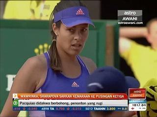 Wawrinka, Sharapova sah kemaraan ke pusingan ketiga