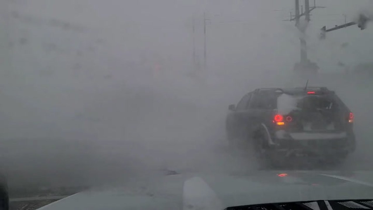 Heavy snow buries parts of the Northern Plains