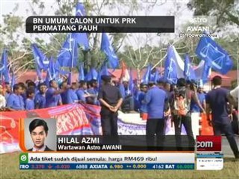 BN umum calon untuk PRK Permatang Pauh