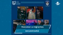 Rescatan a 26 migrantes centroamericanos y decomisan narcóticos tras cateo en Iztapalapa