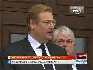 MH17: Misi menyelamat di Ukraine selesai