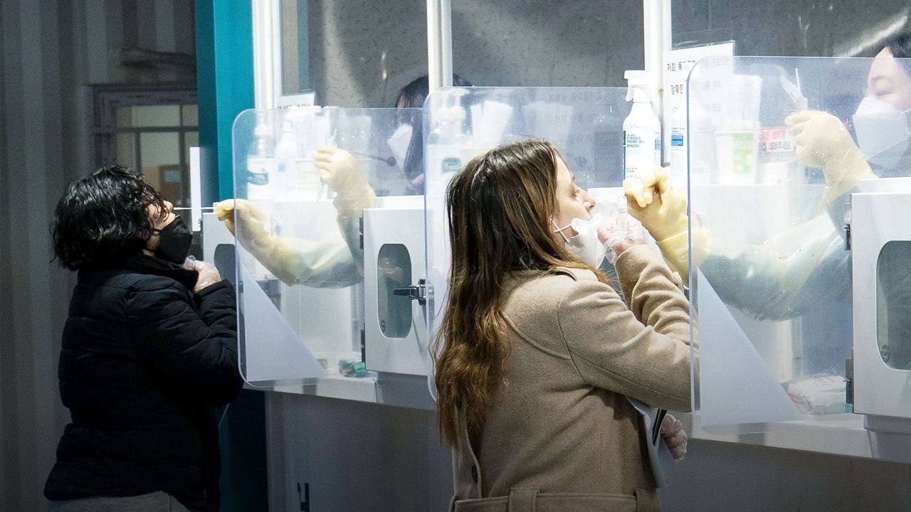 South Korea daily Covid-19 case numbers drop slightly after topping 100,000 for 3 days