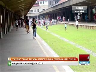 Tanjong Pagar Railway Station dibuka sempena Hari Buruh