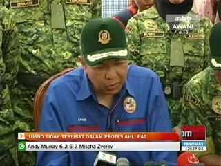 UMNO tidak terlibat dalam protes ahli PAS