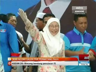 Wan Azizah calon PKR Permatang Pauh