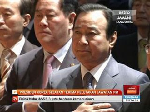 Presiden Korea Selatan terima peletakan jawatan PM