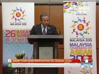 Asean tidak akan berkonfrontasi dengan China