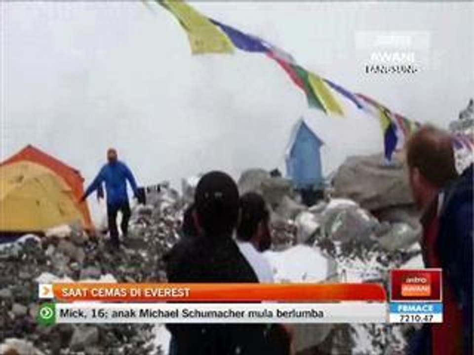 Saat cemas pendaki di Everest