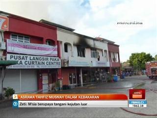 Asrama tahfiz musnah dalam kebakaran