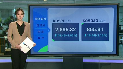 [오늘의 경제지표] 푸틴, 우크라이나 진입 명령...증시↓ 환율↑ / YTN