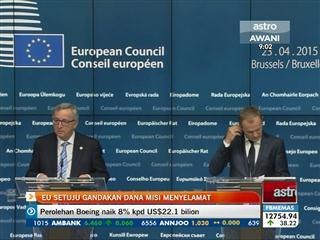 EU setuju gandakan dana misi menyelamat