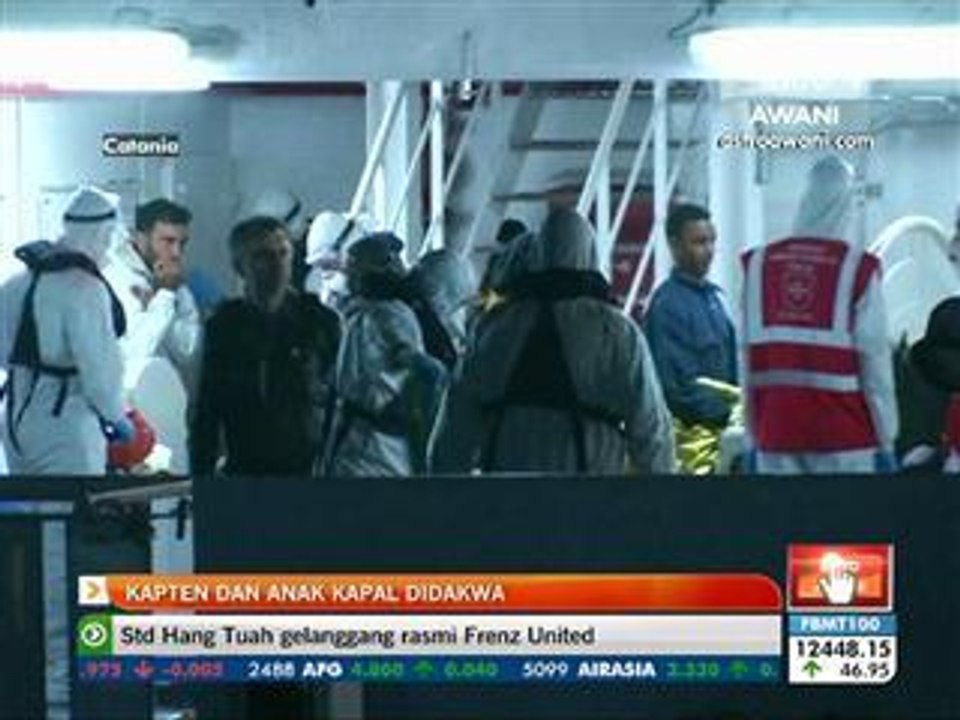 Kapten dan anak kapal didakwa