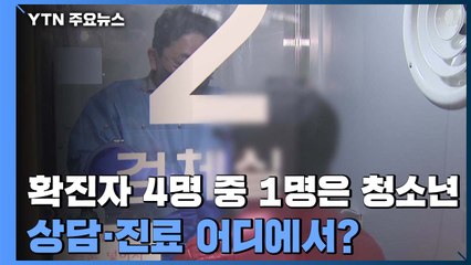 확진자 4명 가운데 1명은 소아·청소년...상담·진료는 어디에서? / YTN