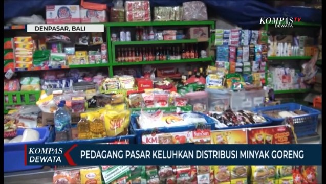 Pedagang Pasar Keluhkan Distribusi Minyak Goreng