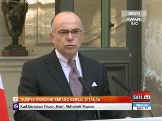 Suspek rancang serangan gerja ditahan