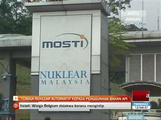 Tenaga nuklear alternatif kepada penggunaan bahan api
