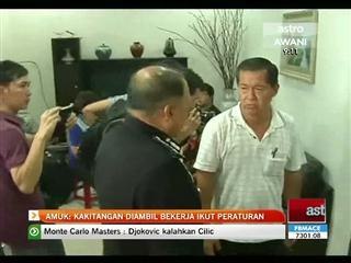 Amuk: Kakitangan diambil bekerja ikut peraturan