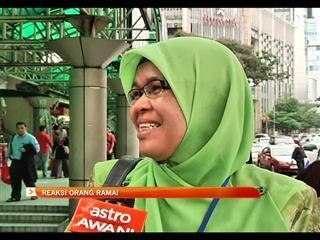 Kongsi gelap: Reaksi orang awam