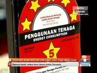 Pelihara alam sekitar dan jimat duit pada masa yang sama