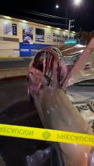 “Live“ Mujer lesionada con amputación de brazo tras un aparatoso choque sobre Juan Gil Preciado