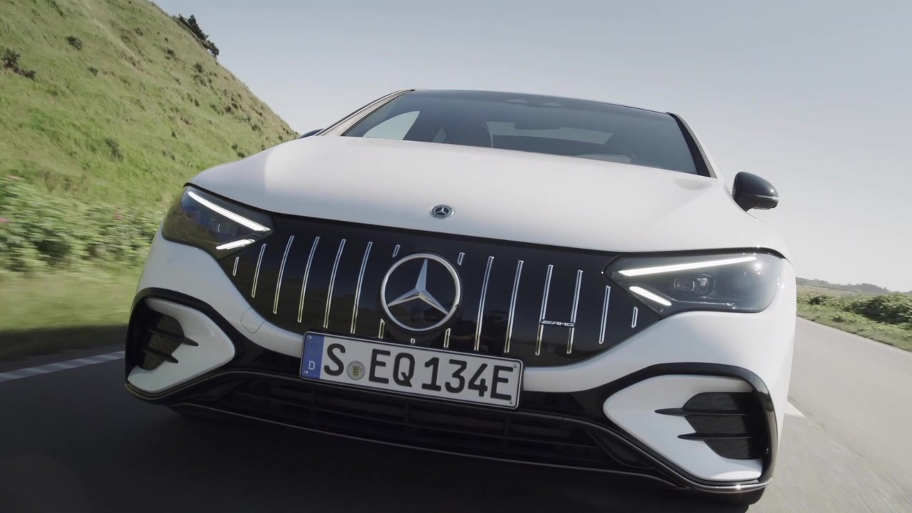 Der neue Mercedes-AMG EQE - AMG-spezifische E-Motoren für perfekt ausbalancierte Driving Performance