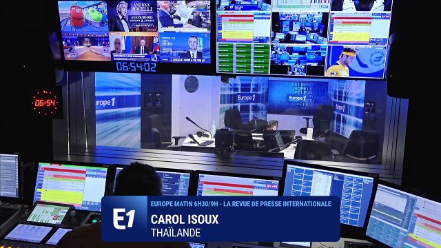 La Thaïlande, la Grèce et l'Irlande font la Une de la presse internationale