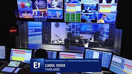 La Thaïlande, la Grèce et l'Irlande font la Une de la presse internationale