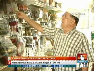 GST: Patuhi invois cukai sebelum Oktober