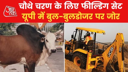 The issue of bull and bulldozer intensifies in UP Polls