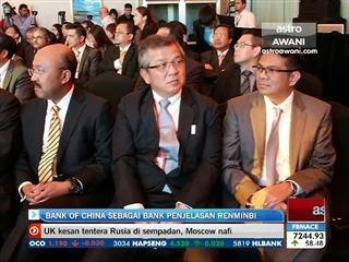 Bank of China sebagai penjelasan Renminbi