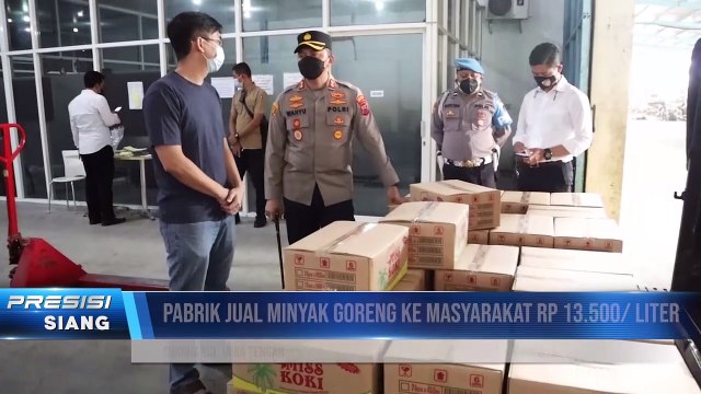 Datangi Pabrik Pengemasan Minyak Goreng, Kapolres Sukoharjo Ingatkan Jangan Ada Penimbunan