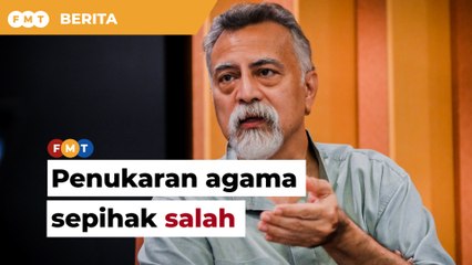 Penukaran agama sepihak salah mengikut mana-mana standard moral, kata ahli sosiologi